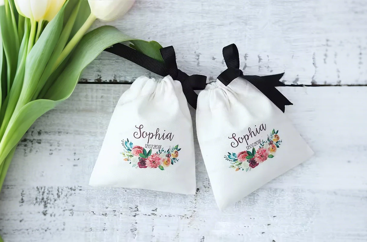 Bolsa de lienzo de algodón