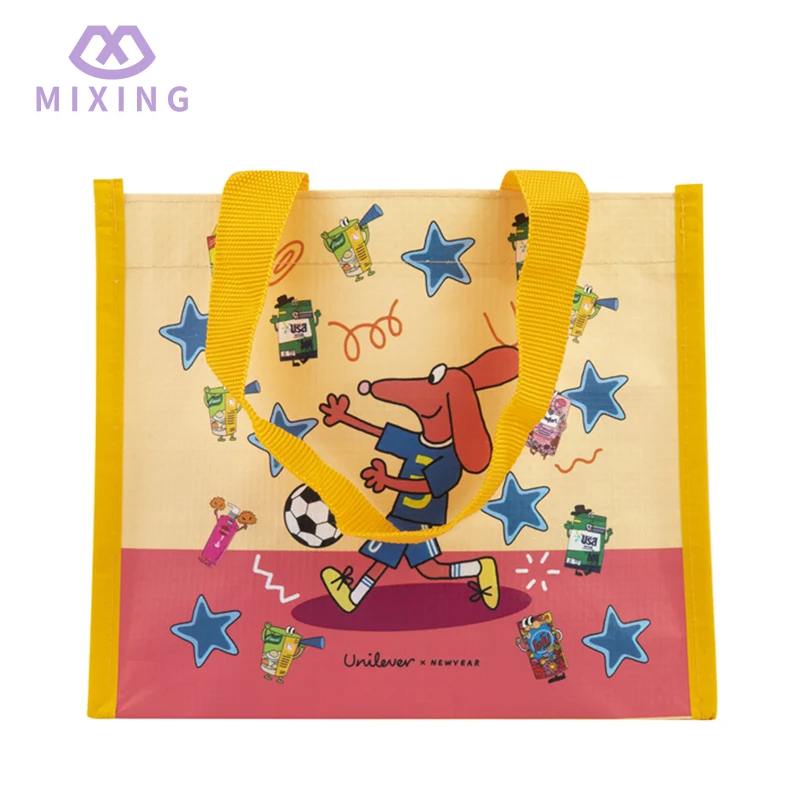 ¿Cómo mantener y limpiar la bolsa PP Woven Lunch Tote?
