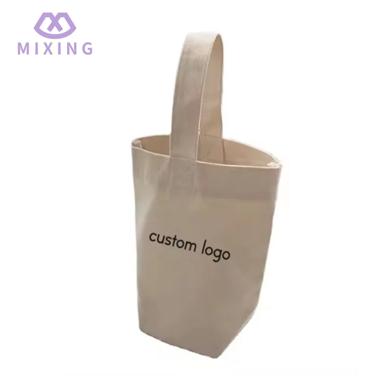Bolso de vino de lona