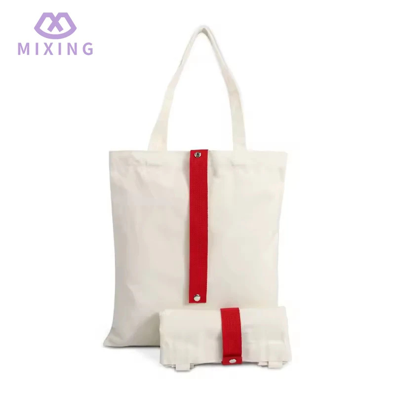 Bolsa de compras de lona plegable