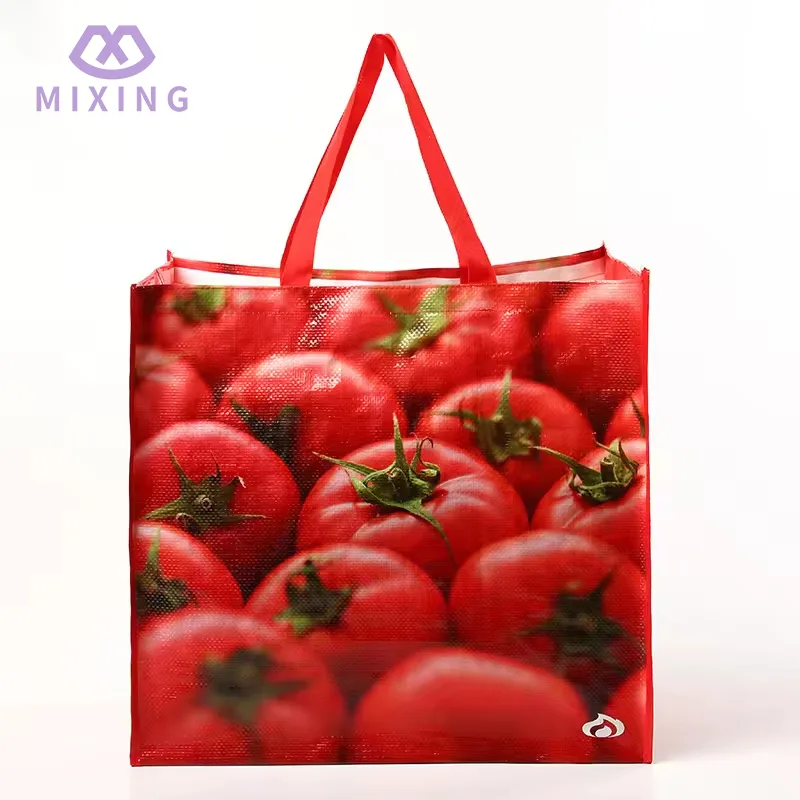 Bolsa de supermercado tejida PP